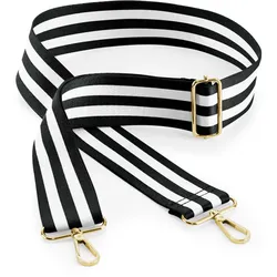 BagBase Taschengurt 'Boutique' Umhängetasche BG765 black/white 127 x 5 cm