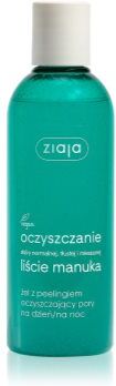 Ziaja Manuka Tree Purifying gel de limpeza esfoliante fechar os poros 200 ml. Manuka Tree Purifying