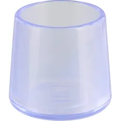 WAGNER Kappen für Stahlrohr rund 4tlg. - Ø 16/21 x 21 mm, Abrieb 4 mm, Kunststoff transparent - 15067199