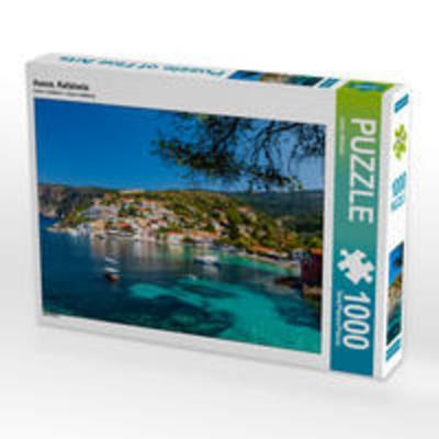 CALVENDO Puzzle Assos, Kefalonia 1000 Teile Lege-Größe 64 x 48 cm Foto-Puzzle Bild von Janita Webeler