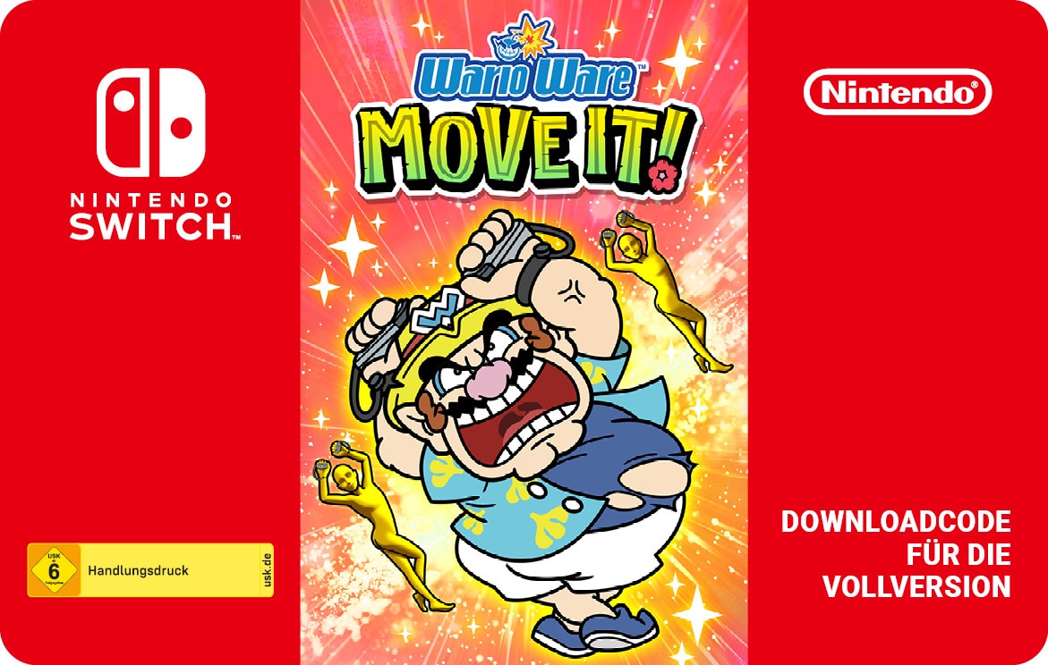 Nintendo WarioWare: Move It! - Digitaler Code 4251976763680