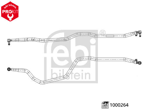 Febi Bilstein 1000264 Gelenkte Nachlaufachse Für Volvo