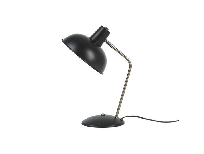 Lampe de table fer noir 37,5x19,5cm