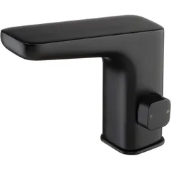 Neuesbad Sensor Waschtischarmatur mit Temperaturregelung, Netzteil 230/6V, Schwarz NB1DEBQHN29V1