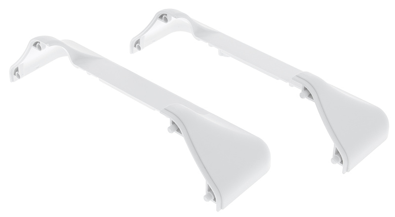 K&M ; 24463 Cover wall mount WH White