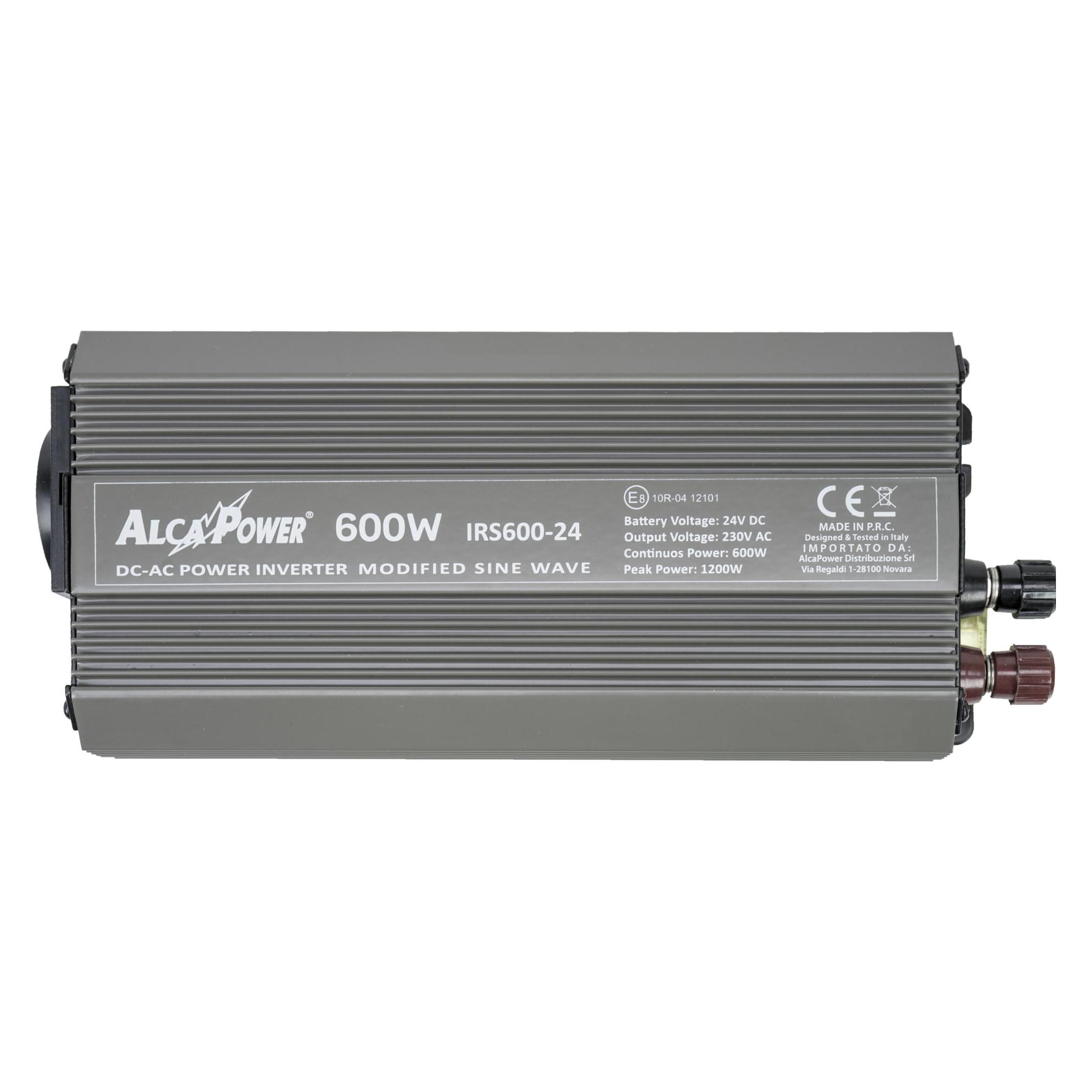 President Spannungswechselrichter AlcaPower von 600W 24V-230V, modifizierte Sinuskurve, USB-Anschlus (43698399)