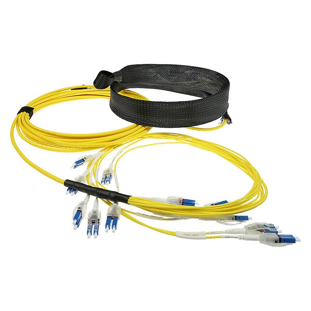 ACT 10 meter Singlemode 9/125 OS2 Preterm fiber cable 24F LC Polarity Twist (10 m) (DC5552)