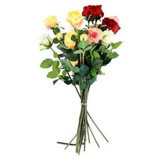 Kunstblume Rosenzweig Creme 56 cm (56 cm) (33338550)