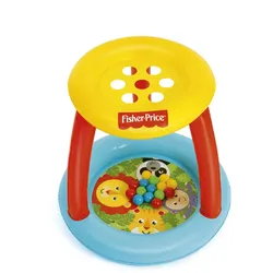 Aufblasbares Planschbecken mit Dach Fisher-Price Bestway 93541