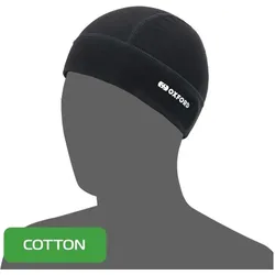 Oxford, Unisex, Sturmhaube + Halsschlauch, Skull cap cotton 2-Pack, Schwarz