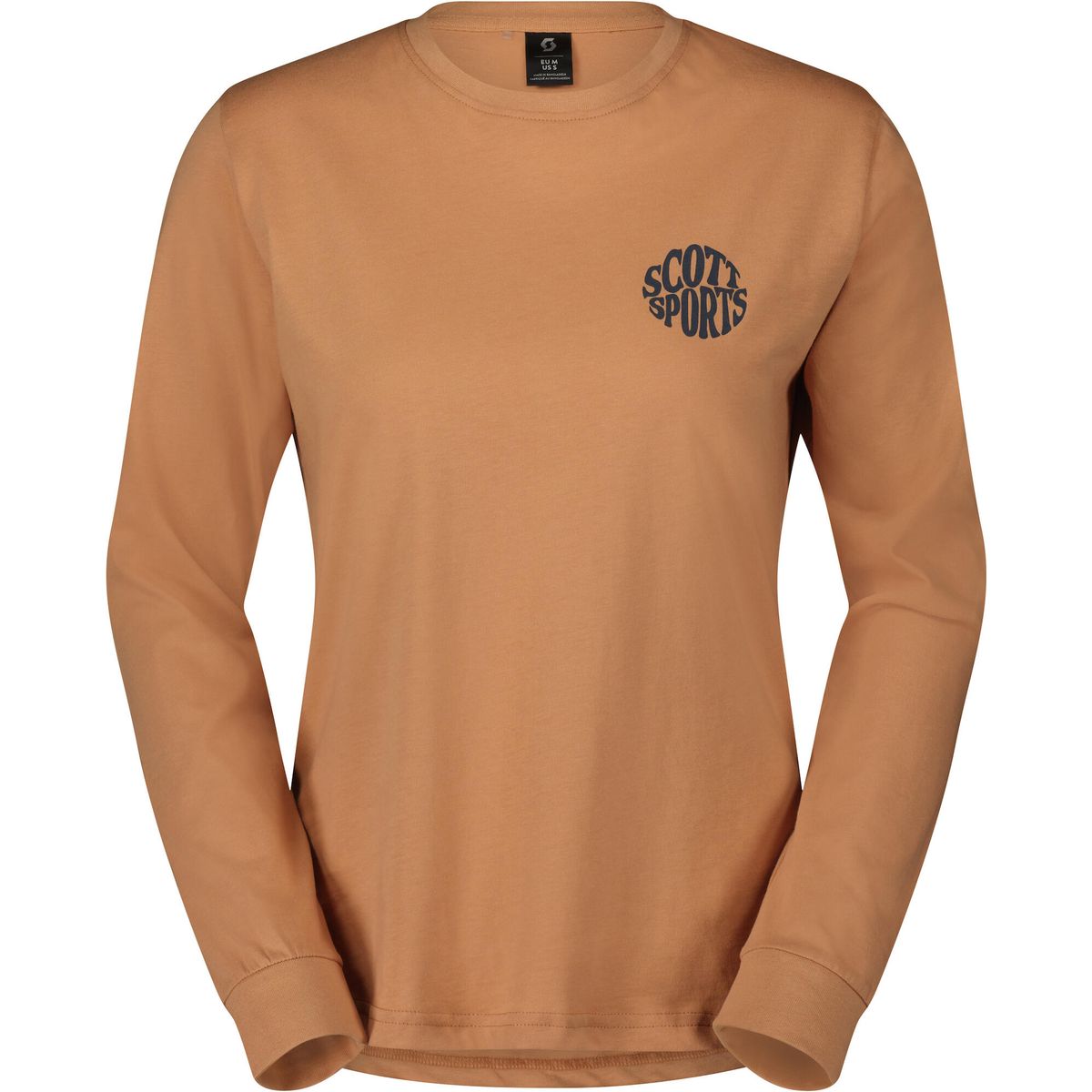 Scott Tee W's 10 Graphic LS rose beige (7526) XS 4108117526004
