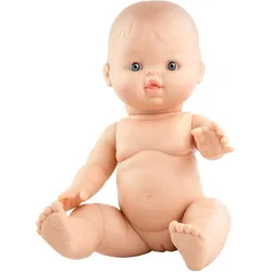 Heless Mädchen-Babypuppe mit Strickstrampler – 34 cm