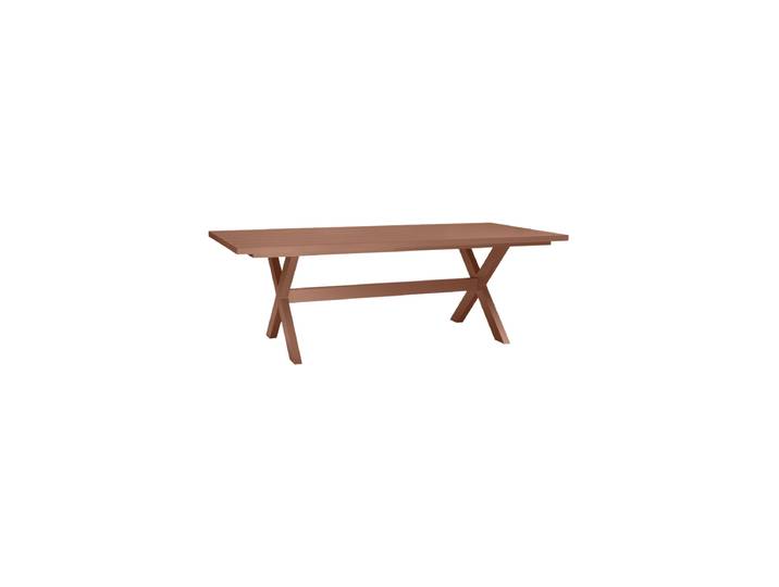 Rechteckiger Design Gartentisch „Delta“, 220 x 100 cm Terracotta De Eekhoorn