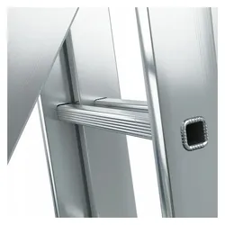 Awtools, Leiter + Gerüst, DRABINA ALUMINIOWA 2x9 STOPNI 150KG