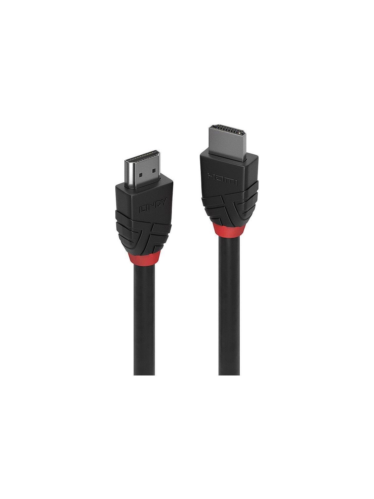 Lindy Black Line HDMI cable - 7.5 m