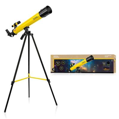 Bresser 14213 - NATIONAL GEOGRAPHIC Linsen-Teleskop 45/600 AZ