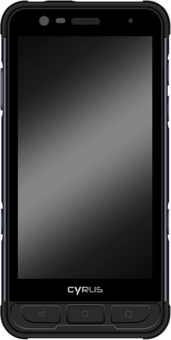 Cyrus Outdoor Smartphone 12,7cm (5 Zoll) CS45X, 4GB RAM, 64GB Speicher, Farbe: Schwarz