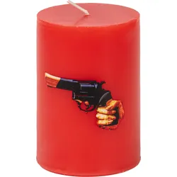 Toiletpaper Revolver Kerze 10 cm