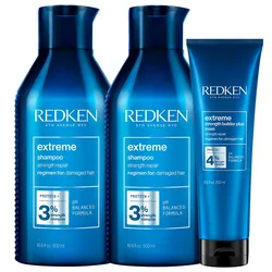 1250ml Redken extreme Big Trio (Shampoo 500ml + Conditioner 500ml + Mask 250ml)