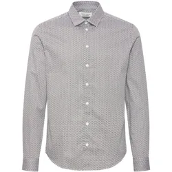 Businesshemd CASUAL FRIDAY "Businesshemd CFFridi", Herren, Gr. L, N-Gr, grün (schwarz olive), Obermaterial: 100% Baumwolle CO., Hemden