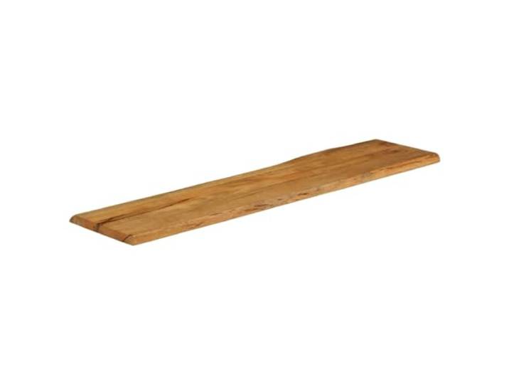 Tischplatte Massivholz Mango 160x40x3,8 cm für Rand Rustikal eine Maserung, einzigartiges Design, leicht zu reinigen, universell kombinierbar, rustikaler Stil, robustes tropisches Holz