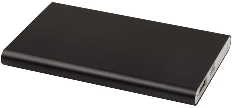 Batterie de secours personnalisée en aluminium 4000 mAh Pep Titane