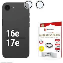 DISPLEX Premium Camera Lens Glass, iPhone 16e & 17e - 2 Stück
