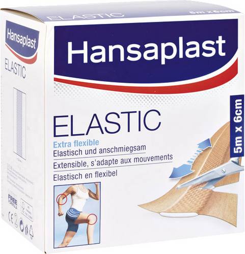 Hansaplast 1009242 Heftpflaster 5m x 6cm 5m