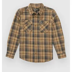 Salty Crew Daybreak Flannel Kids Hemd khaki Gr. M