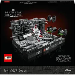 LEGO Death Star Trench Run Diorama (75329, LEGO Star Wars)