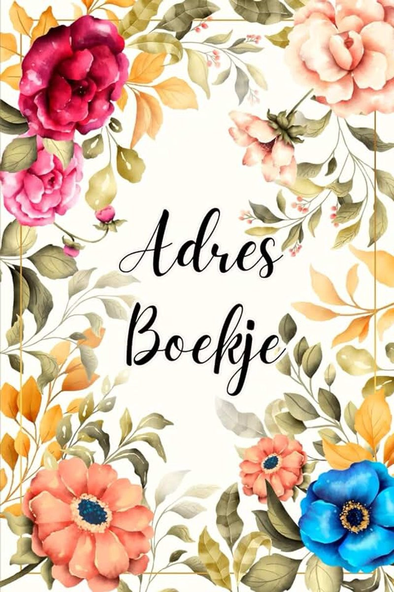 Adresboekje voor contacten en telefoonnummers