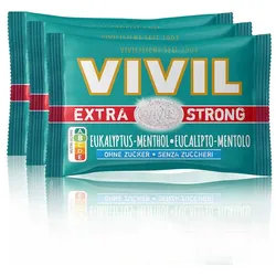 VIVIL® Extra Strong Eukalyptus-Menthol Bonbons