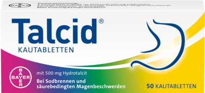 Bayer Vital GmbH TALCID Kautabletten 50 St 02530498