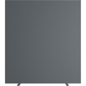 Paperflow Stellwand easyScreen ES160.13.11, mit Stoffbespannung, aus Textil, anthrazit, 160 x 174 cm
