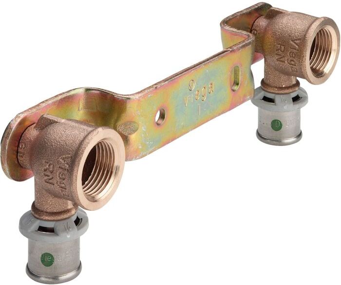 Viega Sanfix-P Montageeinheit 310578 Rotguss, 16xRp 1/2x150mm, SC-Contur