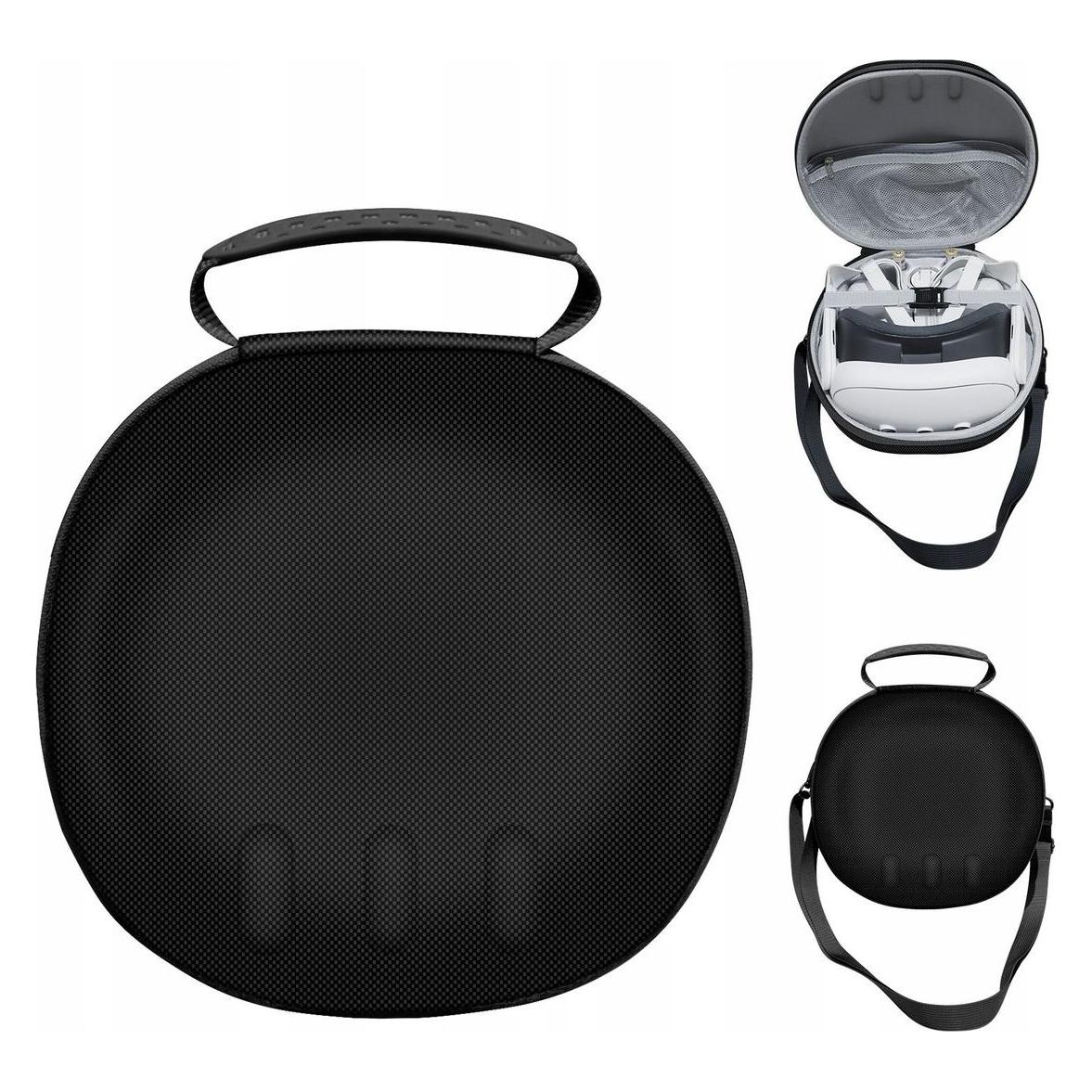 JYS Futerał Etui Pokrowiec Case Walizka Na Okulary Gogle Vr Oculus Meta Quest 3 / Jys-mq007 Czarny (oculus)