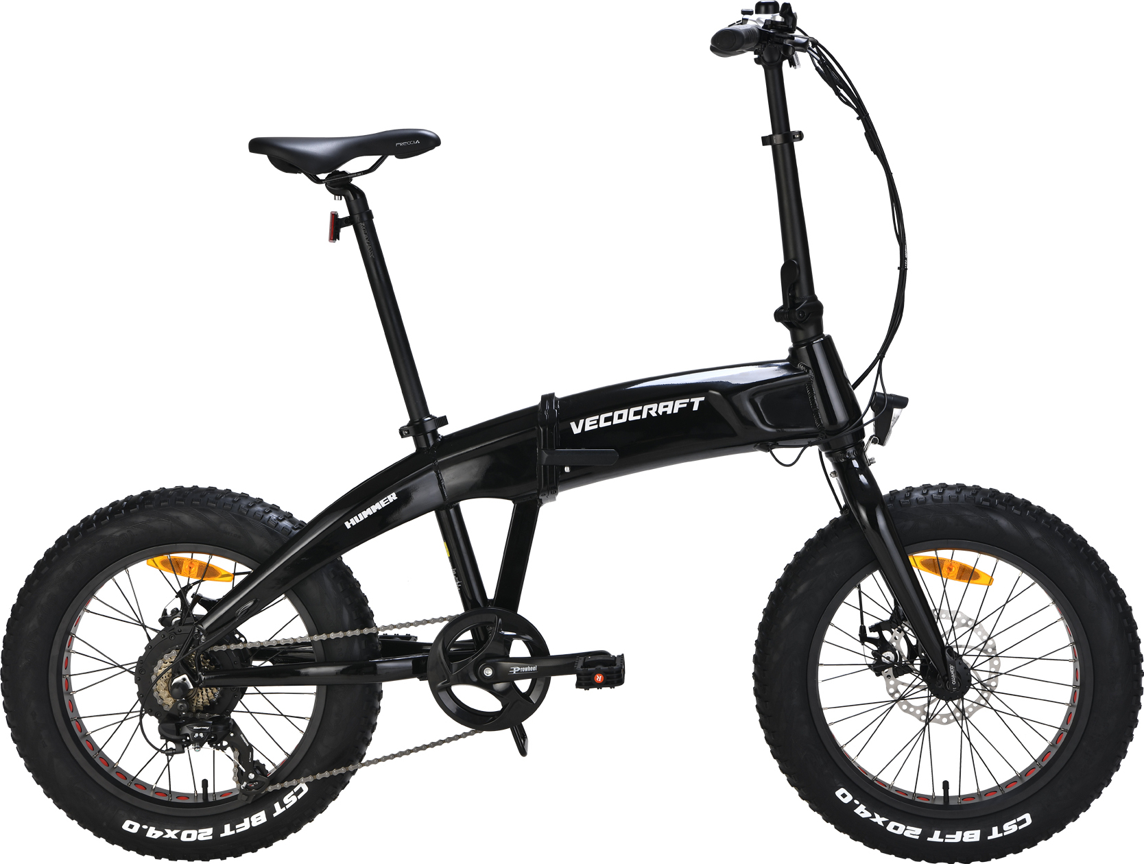 Vecocraft Foldable Fat EBike Hummer schwarz