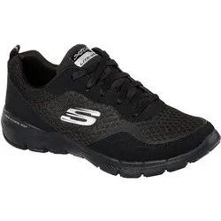 SKECHERS Damen Freizeitschuhe FLEX APPEAL 3.0 - GO FORWARD, Größe 37 in Schwarz Schwarz