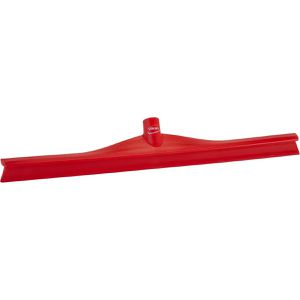 Vikan Wasserschieber Ultra Hygiene, 71604, rot, mit 1-Loch-Stielhalter & Gummilippe, Breite 60 cm