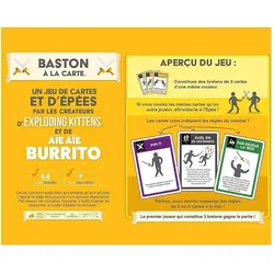 Exploding Kittens Baston à la carte (Französisch, 3 - 6 Spieler)