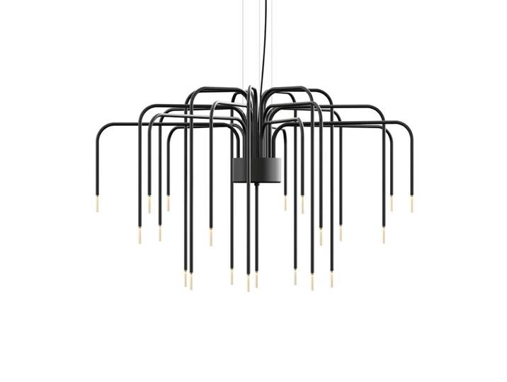 KARMAN lampe à suspension BOOM (Noir mat - Aluminium)