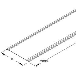 Niedax Gitterrinnen-Deckel GTD 100 F