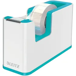 LEITZ WOW Duo Colour Tischabroller perlweiß/eisblau