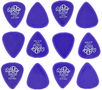Dunlop Delrin 500 Pick Set Violet