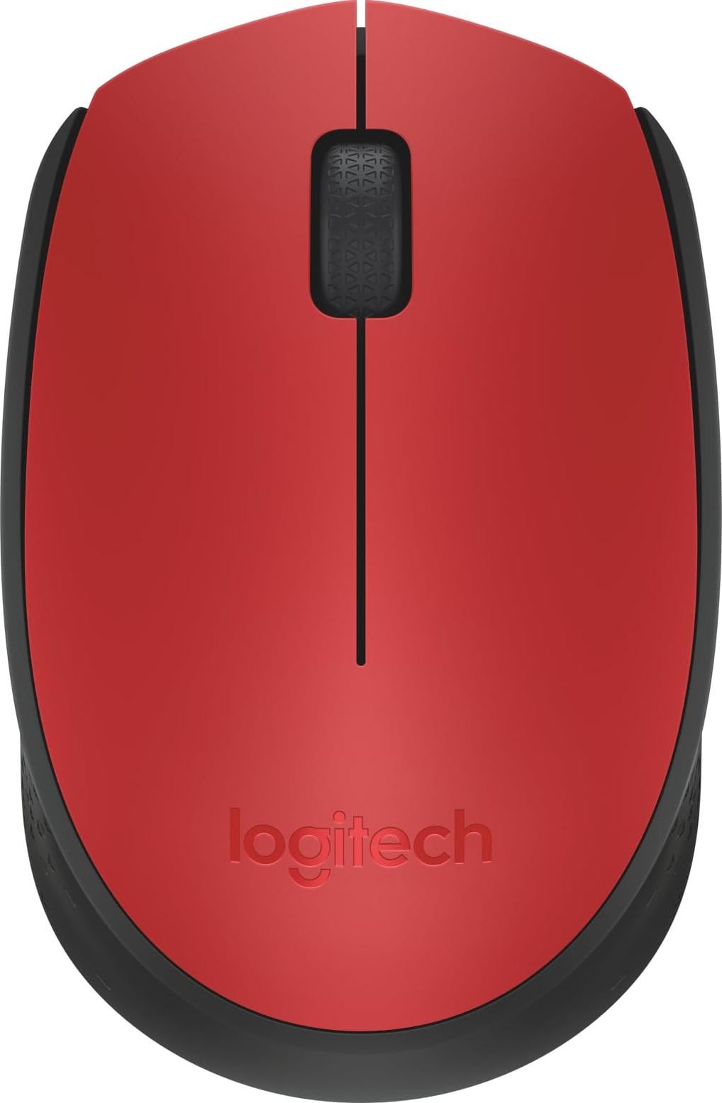 Logitech M171 draadloze muis, rood