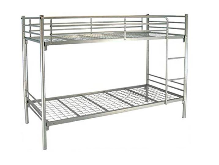 Lüllmann Sicherheits-Etagenbett, 900 x 2000 mm, Silber