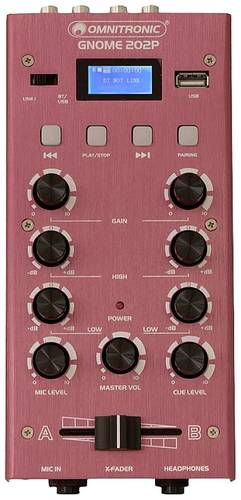 Omnitronic GNOME-202P DJ Mixer