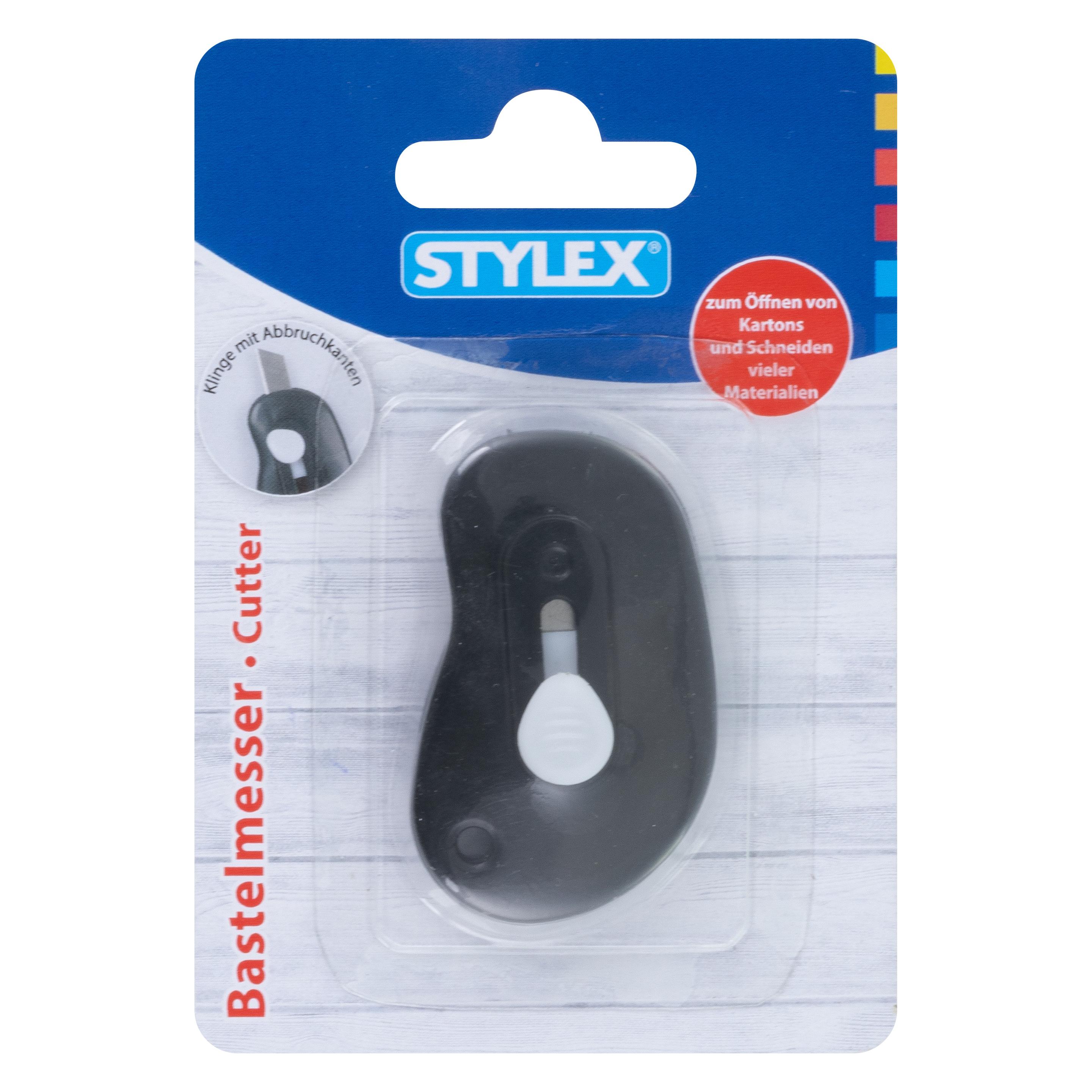 Magni Mini-Bastelmesser mit Abbruchkanten schwarz (Cutter) (31242)