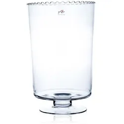 Windlicht Hurricane 43 cm Glas Transparent Klar