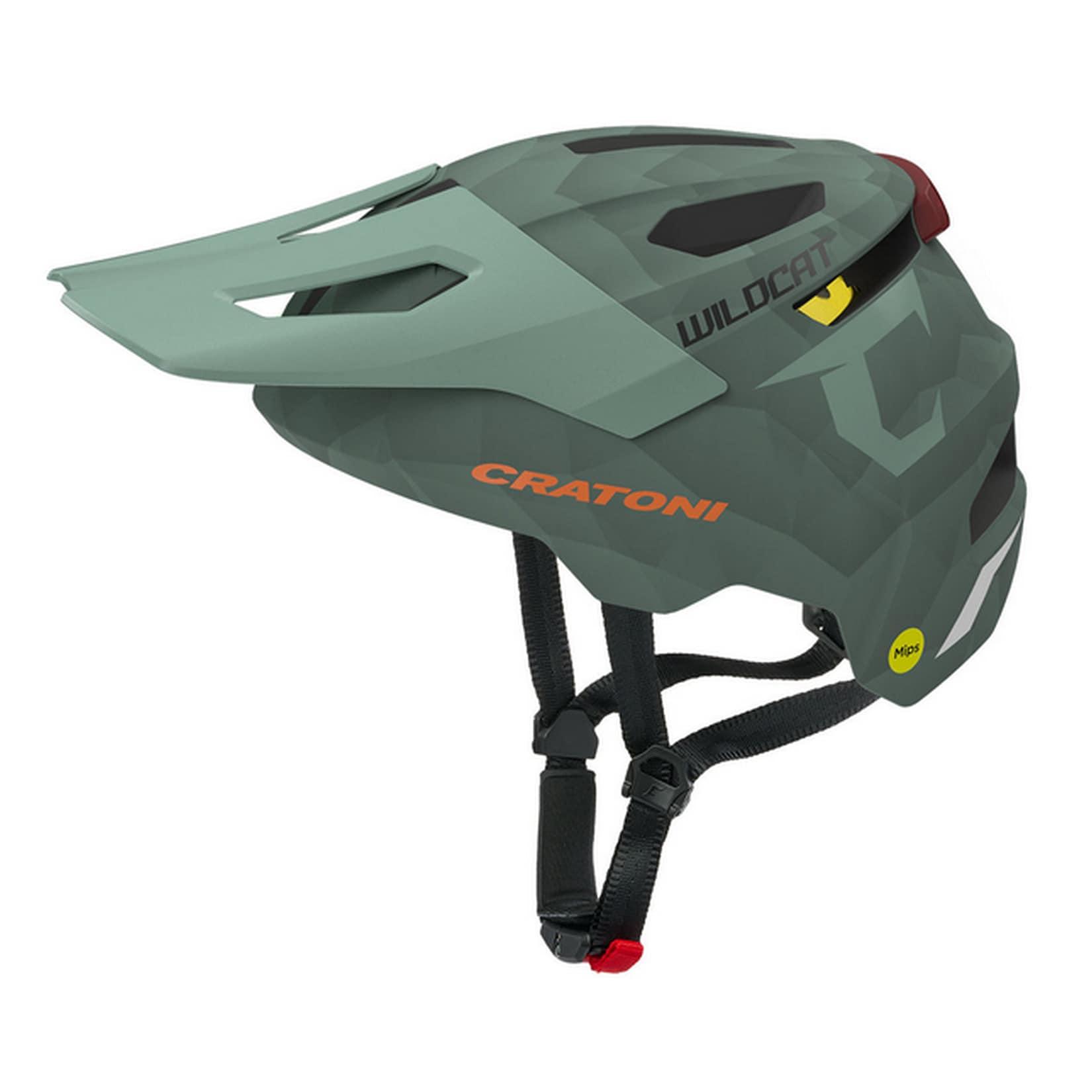 CRATONI Kinder-/Jugendhelm "WildCat MIPS", salbeigrün